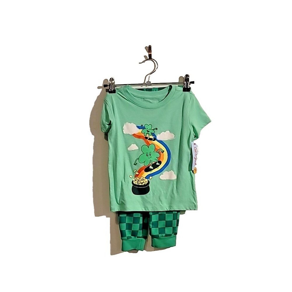 Cat & Jack NWT St. Patrick's Outfit,  Size 3T